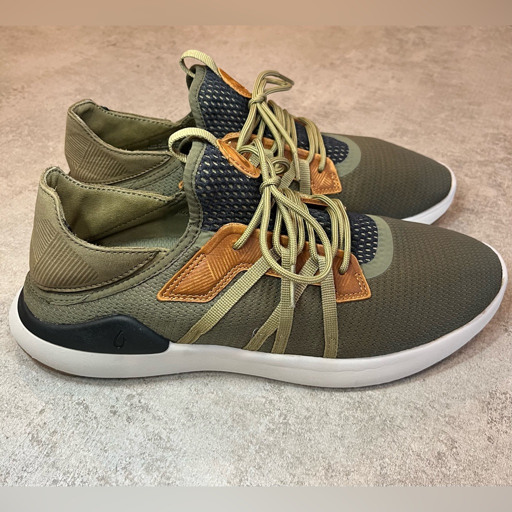 Olukai Mio Li Men’s Athletic Shoes - Hunter/Lava Rock - Size 10